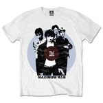 Who Maximum R and B on White Mens Tshirt