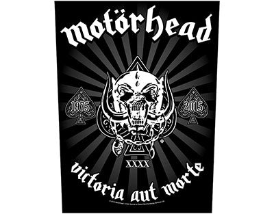 Motorhead Victoria Aut Morte Backpatch Backpatche