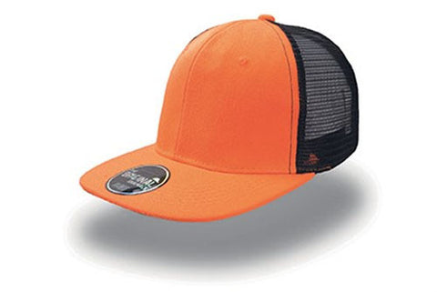 Various Clothing Orange Trucker Mesh Cap Headwear