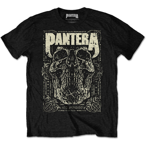 Pantera 101 Proof Skull Mens Tshirt
