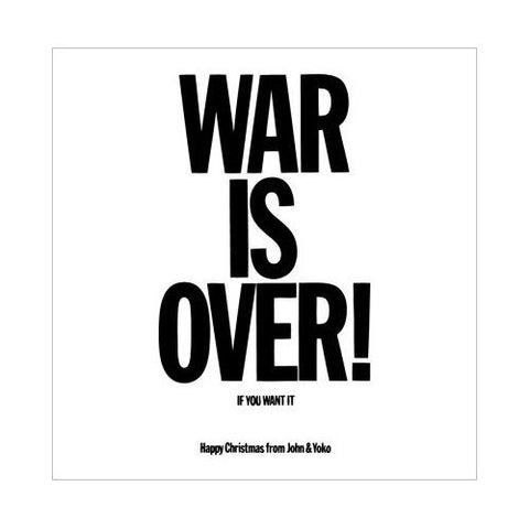 Beatles  War Is Over Greeting Card
