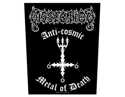 Dissection Anti-Cosmic Metal Of Death backpatch Backpatche