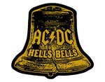 ACDC Hells Bells Cut Out Woven Patche