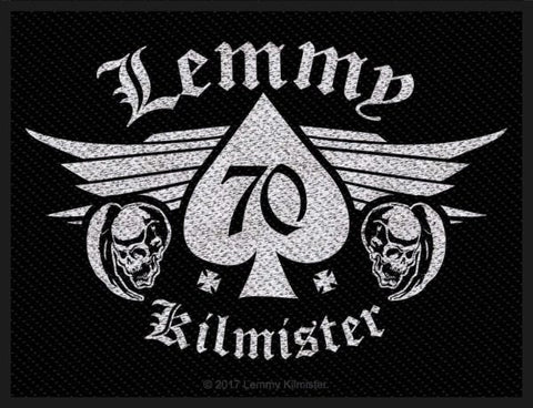 Motorhead Lemmy 70 Woven Patche