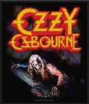 Ozzy Osbourne Bark at the Moon Woven Patche