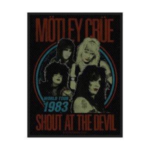 Motley Crue Shout at the Devil 83  Woven Patche