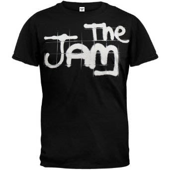 Jam Spray Logo On Black Mens Tshirt