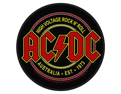 ACDC Australia Est 1973 Woven Patche