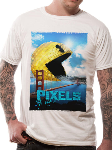 Various Films Pixel Pac Man T-shirt