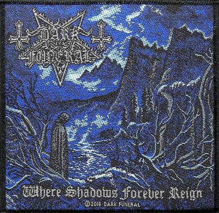 Dark Funeral Where Shadows Forever Reign Woven Patche