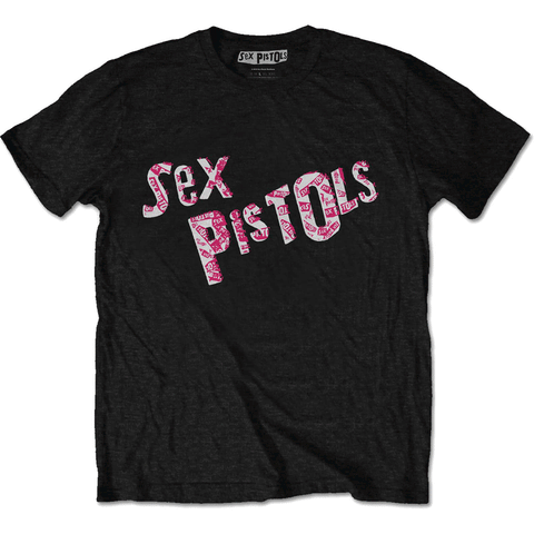 Sex Pistols Multi Logo Mens Tshirt