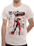 Harley Quinn Kaboom Mens Tshirt
