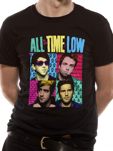 All Time Low Pop Art Mens Tshirt