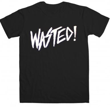 Various Brands Kill Brands Wasted logo T-shirt