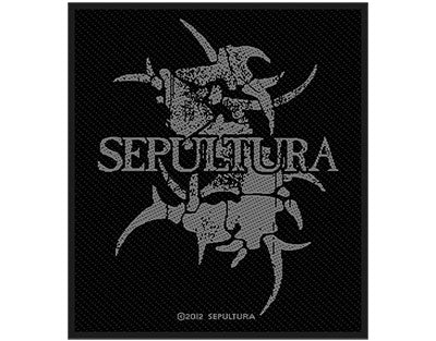 Sepultura Grey Logo Woven Patche