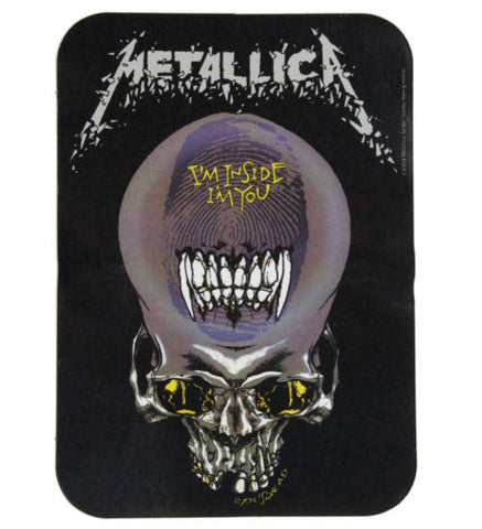 Metallica Skull Sticker