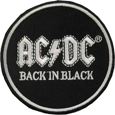 AC/DC - Back In Black Woven Patch