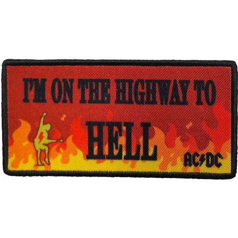 AC/DC - I'm On The Highway Woven Patch