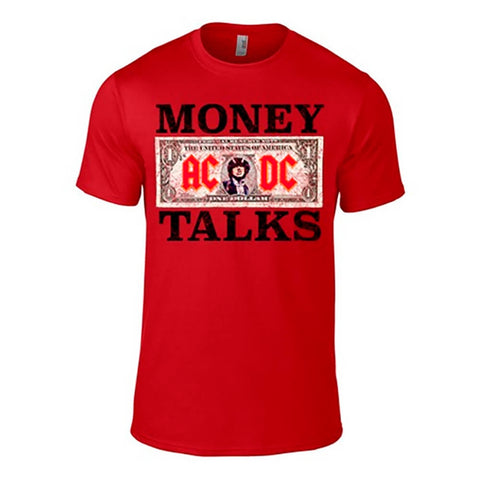 MONEY TALKS (RED) - Mens Tshirts (AC/DC)