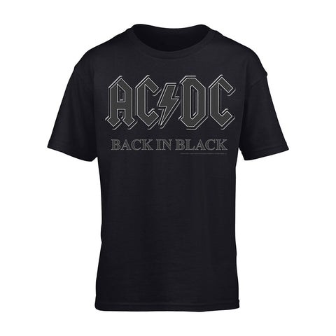 BACK IN BLACK - Mens Tshirts (AC/DC)