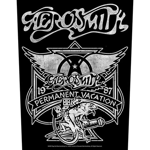 Aerosmith - Permanent Vacation Backpatch