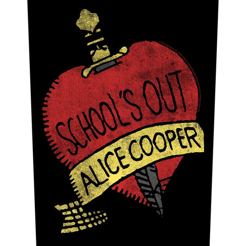 Alice Cooper - School's Out Backpatch