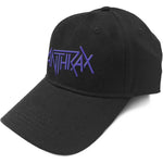 Anthrax - Purple Logo baseball Cap