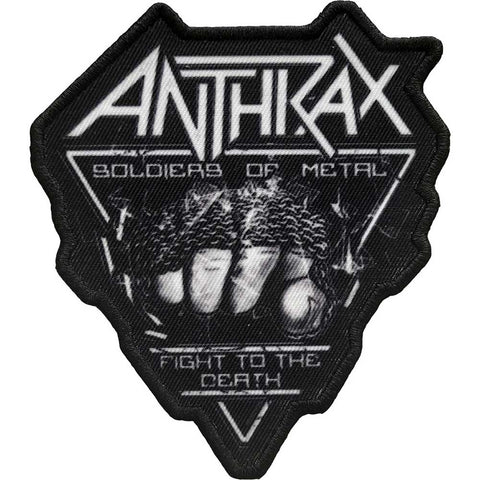Anthrax - Soldiers of Metal Woven Patch