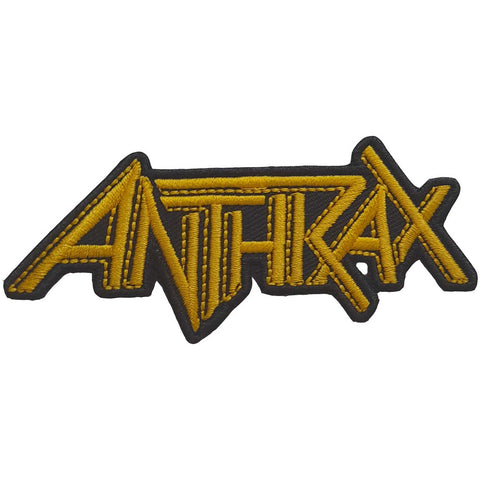 Anthrax - Yellow Logo Woven Patch