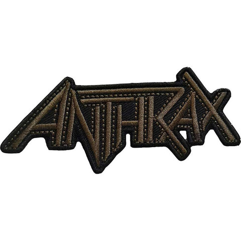 Anthrax - Brown Logo Woven Patch