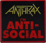 Anthrax - Anti-Social Woven Patch