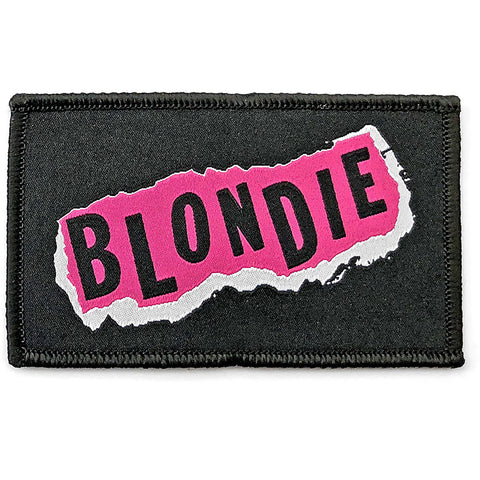 Blondie - Punk Logo Woven Patch