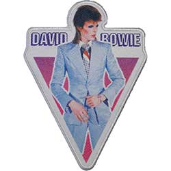 David Bowie - Blue Suit Woven Patch