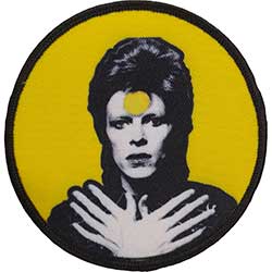 David Bowie - Hands Crossed Woven Patch