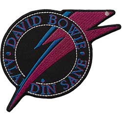 David Bowie - Aladdin Sane Woven Patch