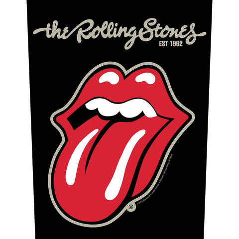 The Rolling Stones - Plastered Tongue Backpatch