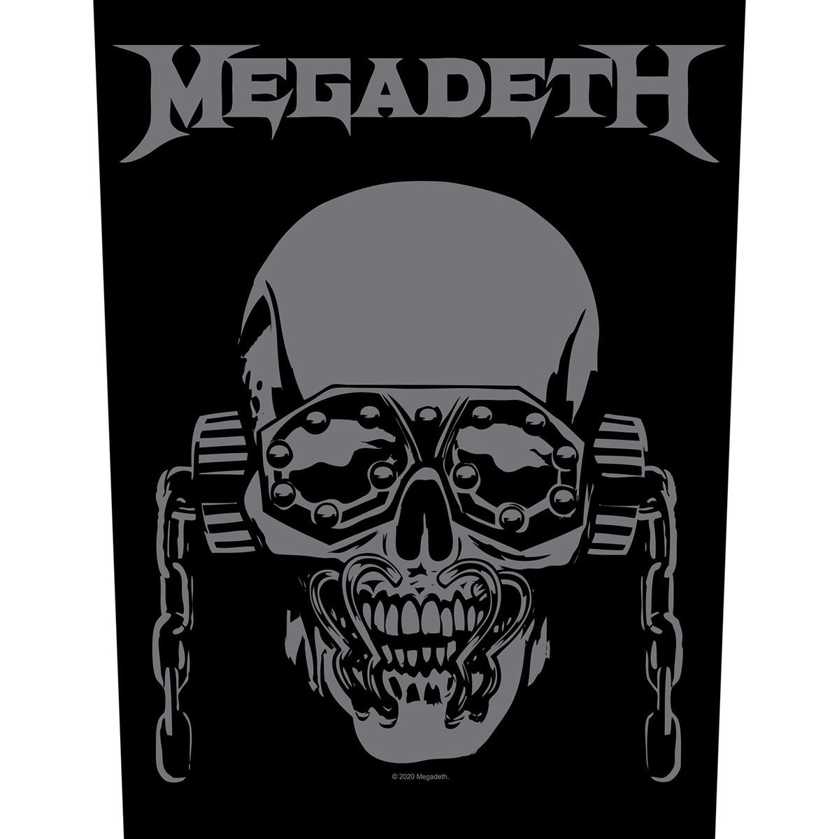 Megadeth - Vic Rattlehead Backpatch – Punk Rock Shop