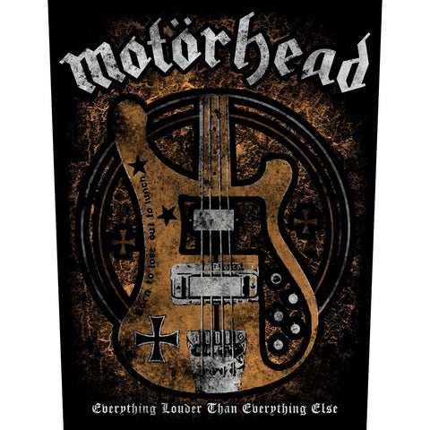 Motorhead - Lemmy Bass Backpatch