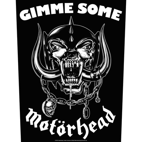 Motorhead - Gimme Some Motorhead Backpatch