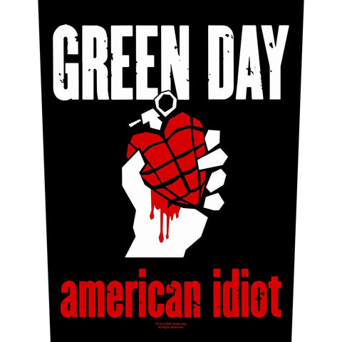 GREEN DAY Backpatches