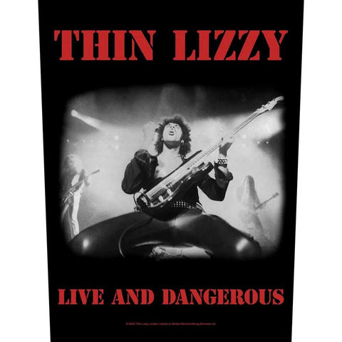 Thin Lizzy - Live And Dangerous Backpatch