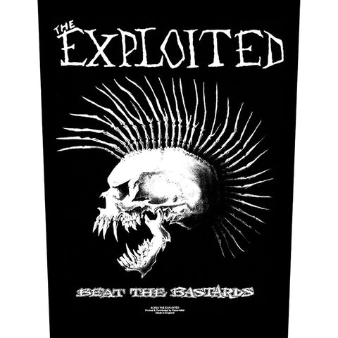 The Exploited - Beat The Bastards Backpatch