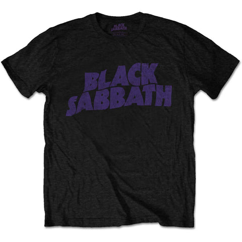 Black Sabbath - Purple Logo Men's T-shirt