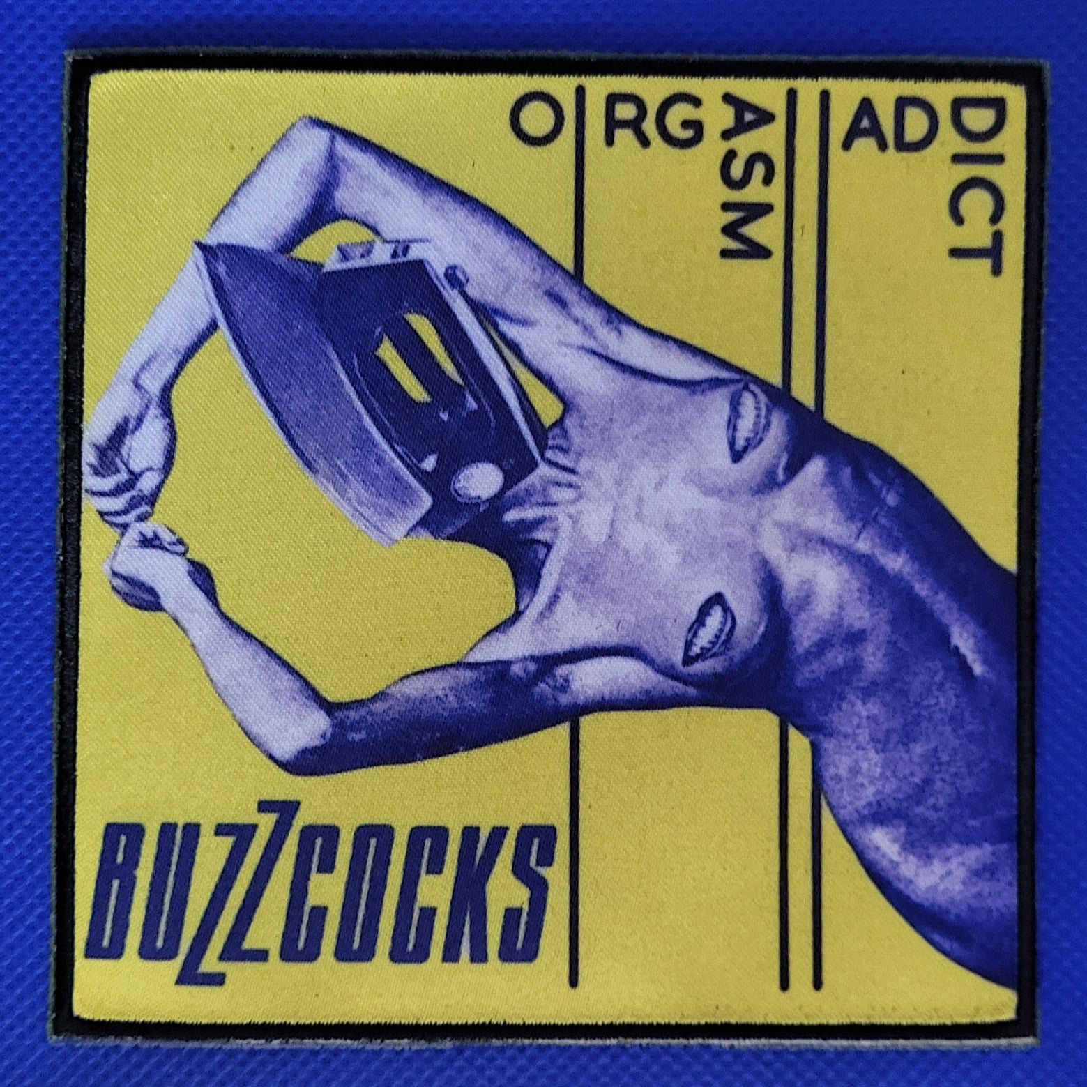 Buzzcocks Orgasm Addict Patch Punk Rock Shop