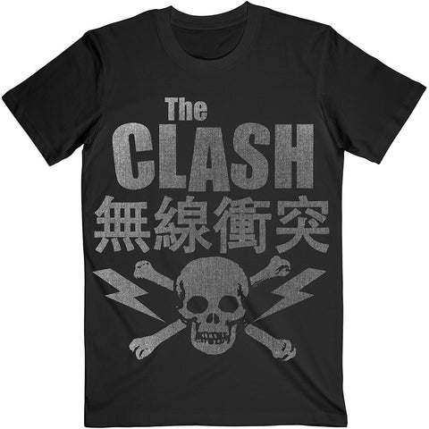 The Clash - Skull and Crossbones Black Men's T-shirt