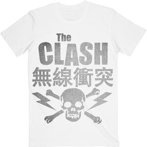 The Clash - Skull and Crossbones White