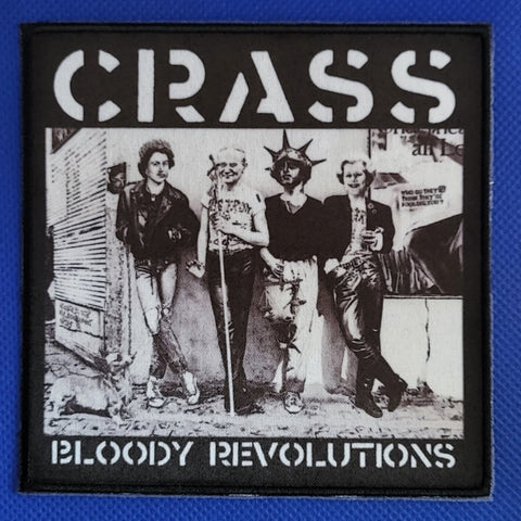 Crass - Bloody Revolutions Patch