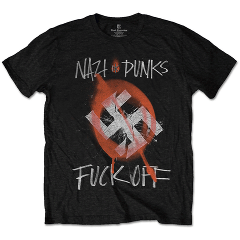 Dead Kennedys - Nazi Punks Fuck Off Spray Mens T-shirt