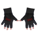 Slipknot - Logo fingerless wool gloves