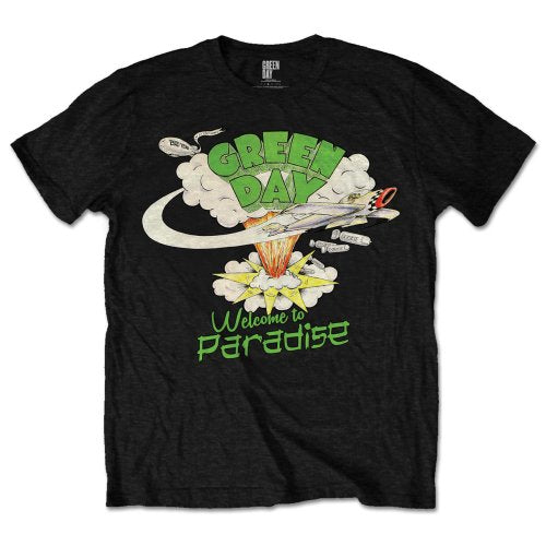 Green Day Welcome to Paradise Black Men's T-shirt – Punk Rock Shop